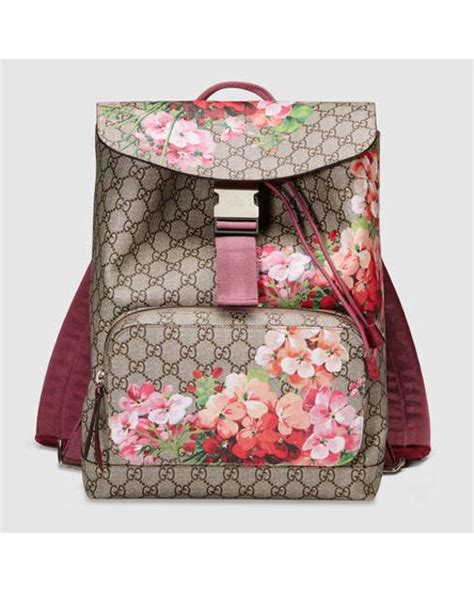 gucci backpack bee and flower|Gucci bag with bee clasp.